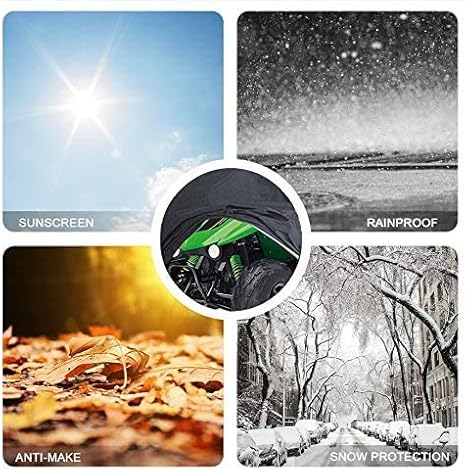 Indeed BUY Waterproof Cover,Small 420D Heavy Duty Quad Cover Protects 4 Wheeler from Snow Rain or Sun