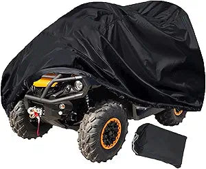 Indeed BUY Waterproof Cover,Small 420D Heavy Duty Quad Cover Protects 4 Wheeler from Snow Rain or Sun