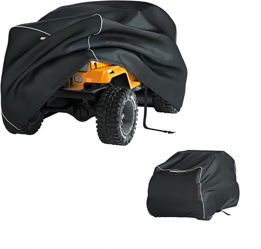 Kids Car Cover, Waterproof Cover for Large Children's Toy Car, 420D Universal Outdoor Car Cover for Jeep and Toddler's Electric Car, All-Weather Protection, With Reflective Webbing