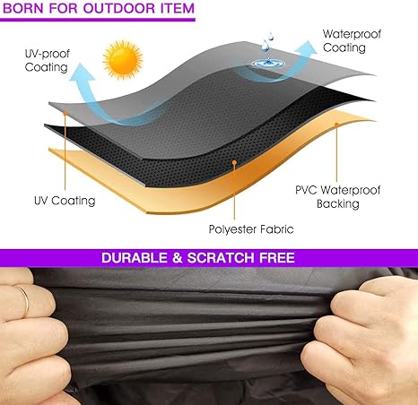Indeed BUY Waterproof Cover,Small 420D Heavy Duty Quad Cover Protects 4 Wheeler from Snow Rain or Sun